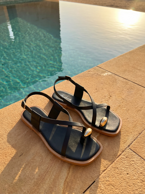 Hegra Sandal Onyx