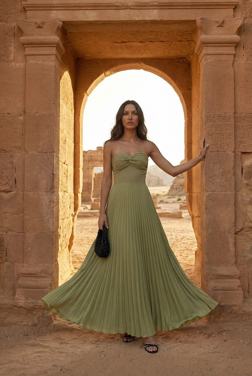 Canyon Twist Bandeau Maxi