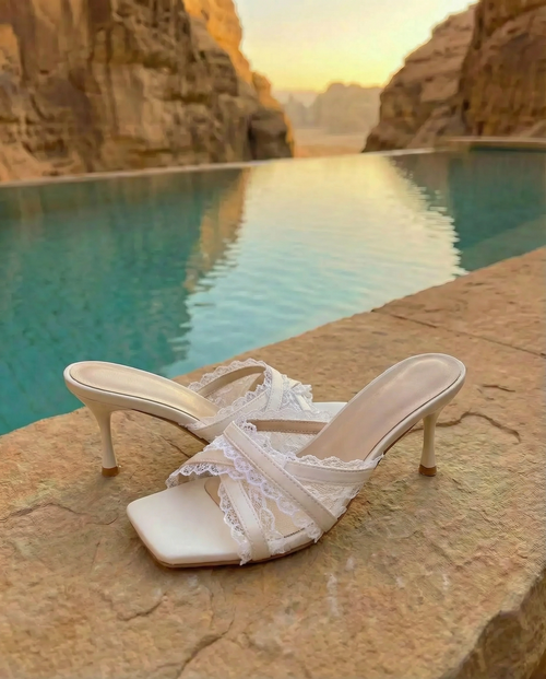 Oasis Lace Stiletto Heel